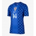 Kroatien Ivan Perisic #14 Bortatröja VM 2026 Kortärmad